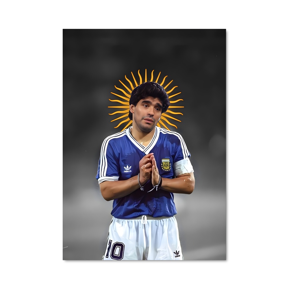 Poster L'Art de Maradona